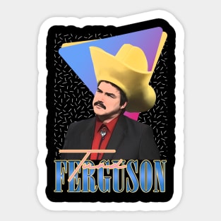 Turd Ferguson Retro Style Sticker